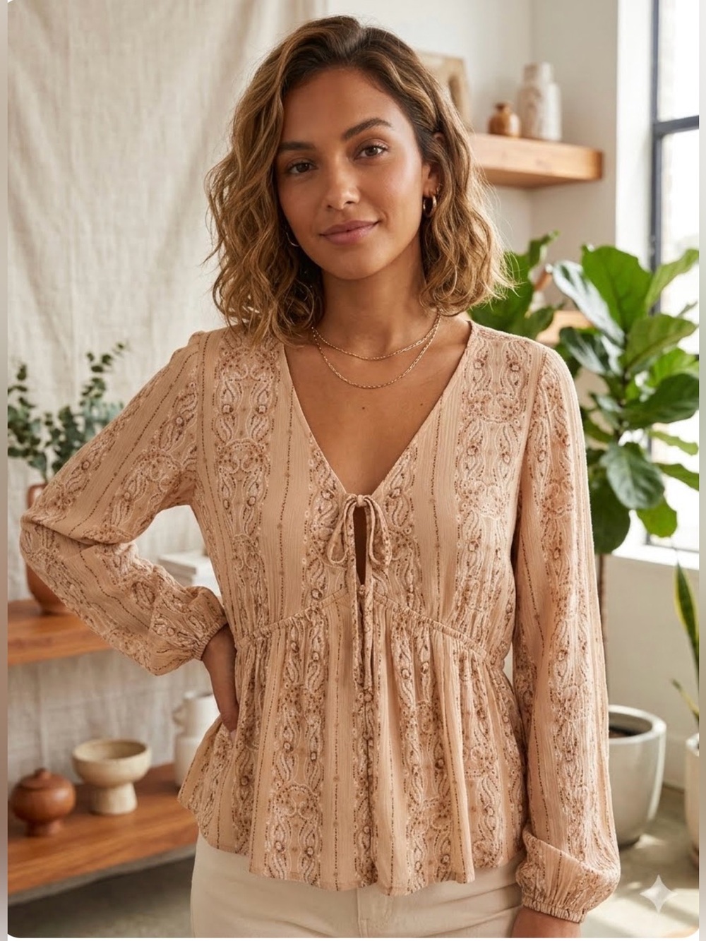 Promesa Blouse - Women Size Medium